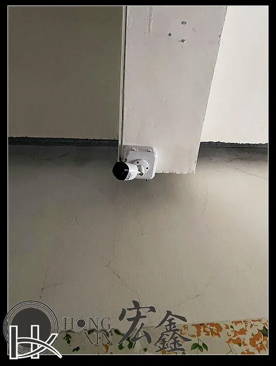 屏東出租套房監視器安裝／內埔鄉出租套房 施工實景